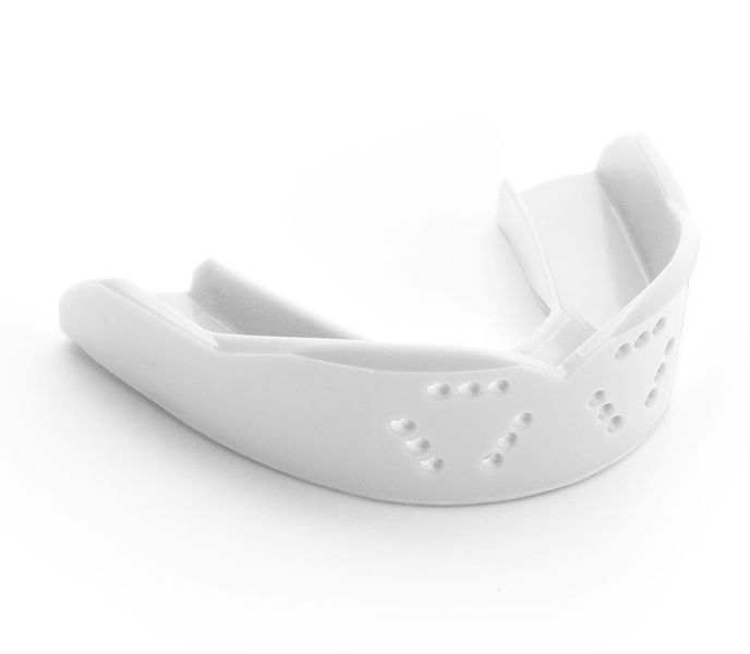 Sisu 3D Youth Mouthguard - White