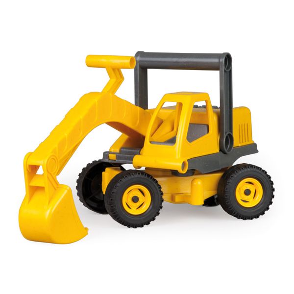 LENA Toy Excavator Eco-Actives Plastic-Wood Compound 29 x 19 x 35cm