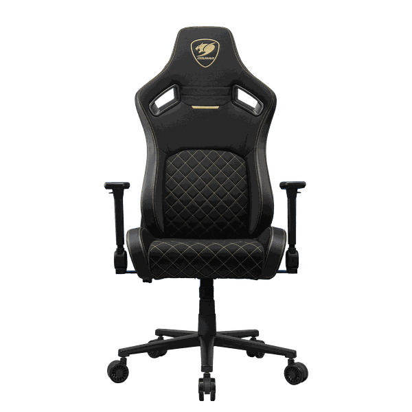 Cougar DEFENSOR Gaming Chair - Fabric Gold