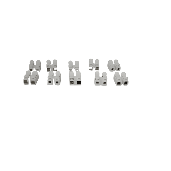CMU CH2 QUICK CONNECT 2PIN 10/PK - 2 Pin Electrical Cable Connectors