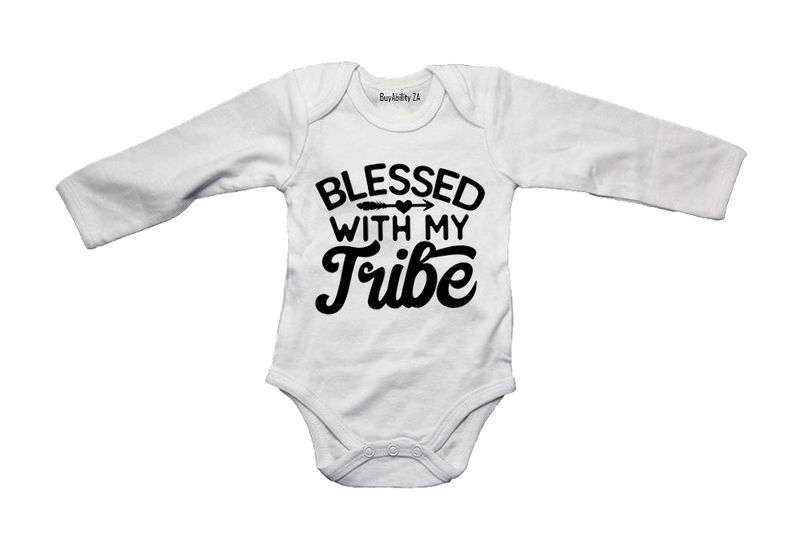 Blessed with my Tribe! - Baby Grow