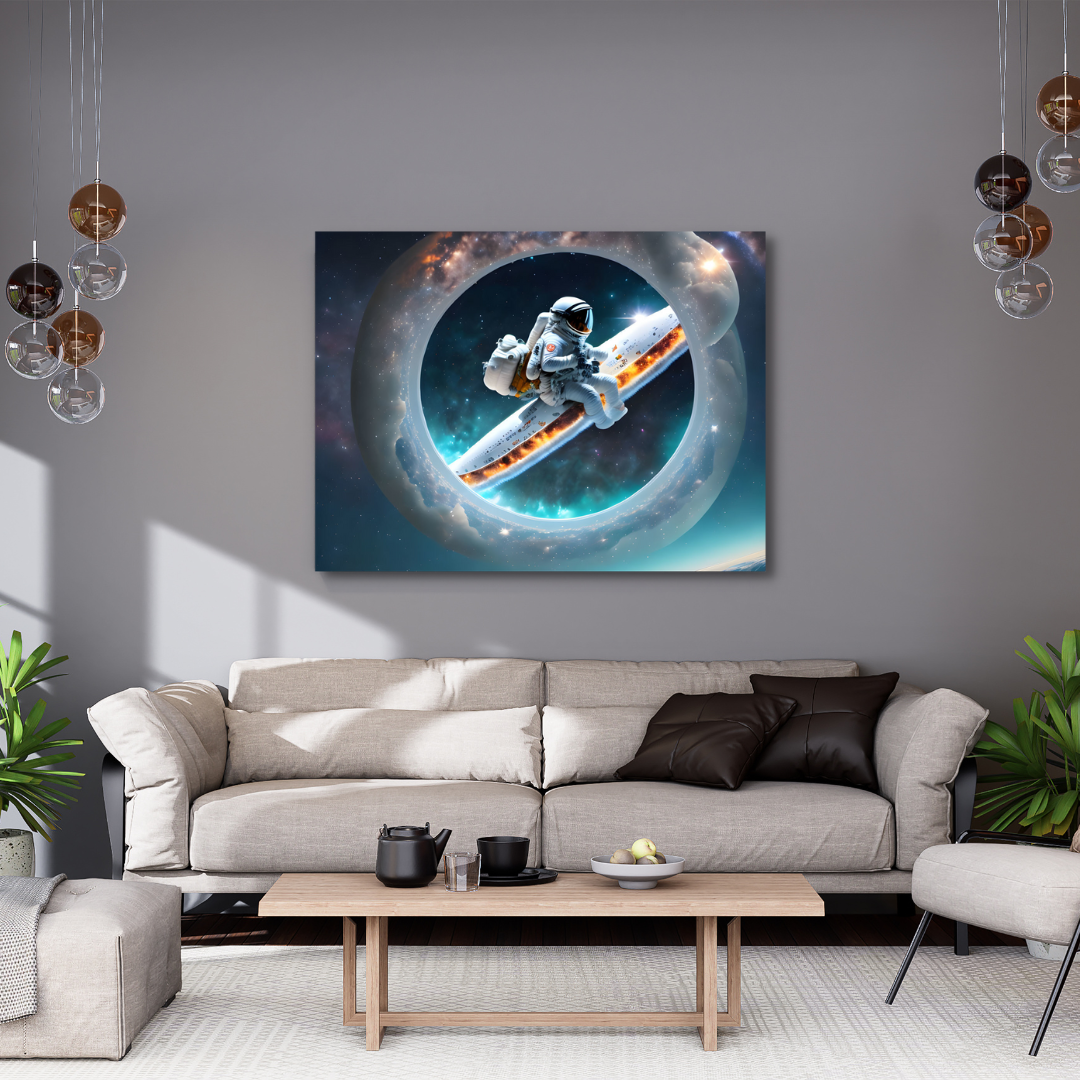Canvas Wall Art - Astronaut Artwork