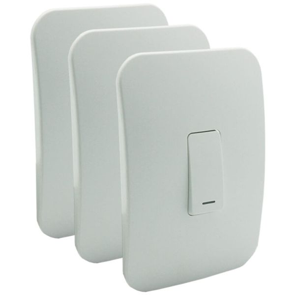 Veti Bell Press Light Switch - Pack of x3 (VG101C1V)