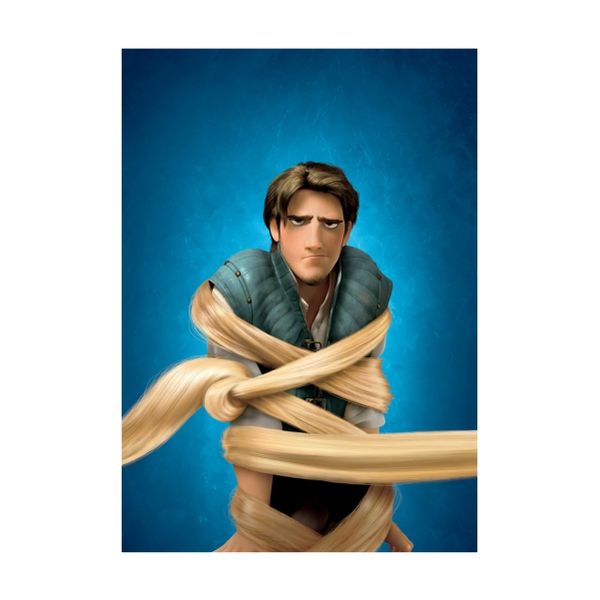 Flynn Rider Tied - A1 Poster