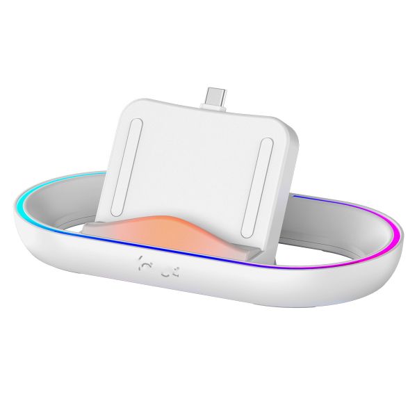 NEPZ RGB Charging Dock Station for PS5 Portal with 14 Light Modes