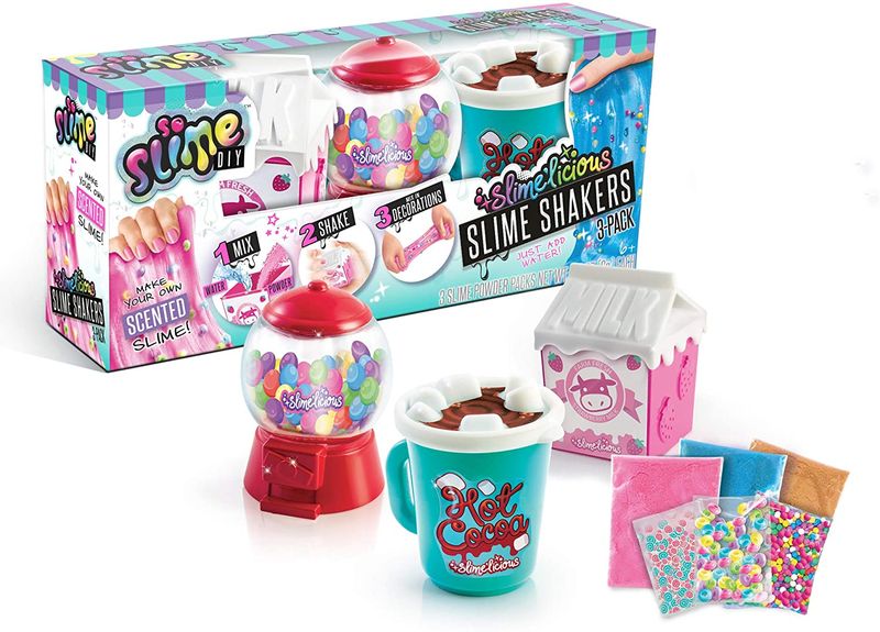 Slimelicious 3 Pack - Milk &amp; Bubble Gum &amp; Hot Coco