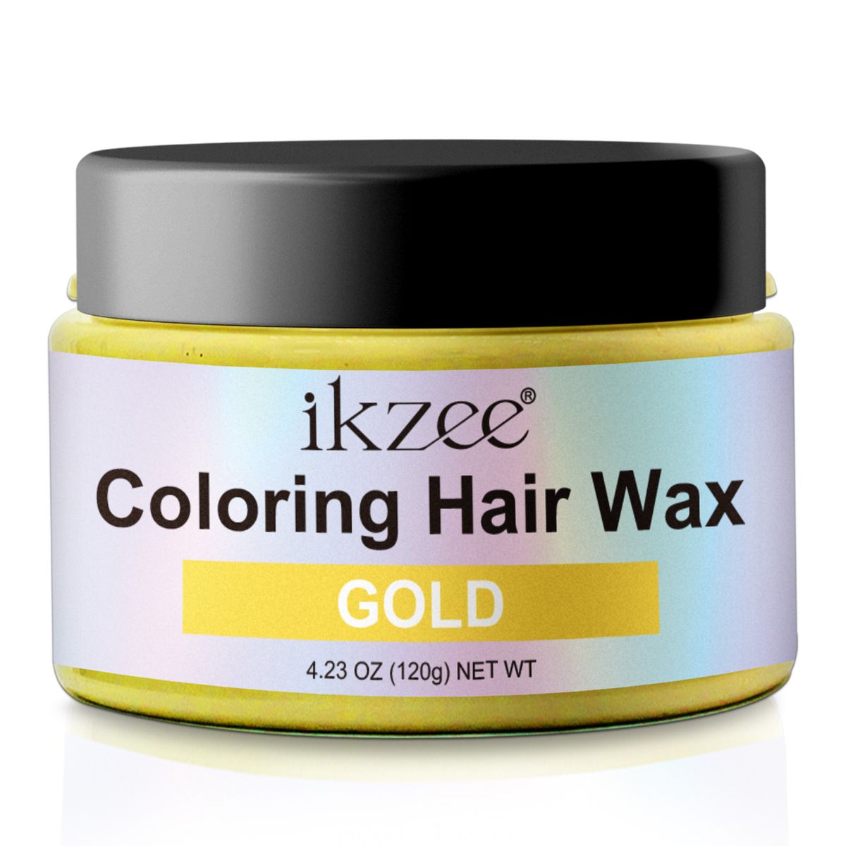 Gold Temporary Hair Colour Wax - Washable, Vibrant Hair Dye