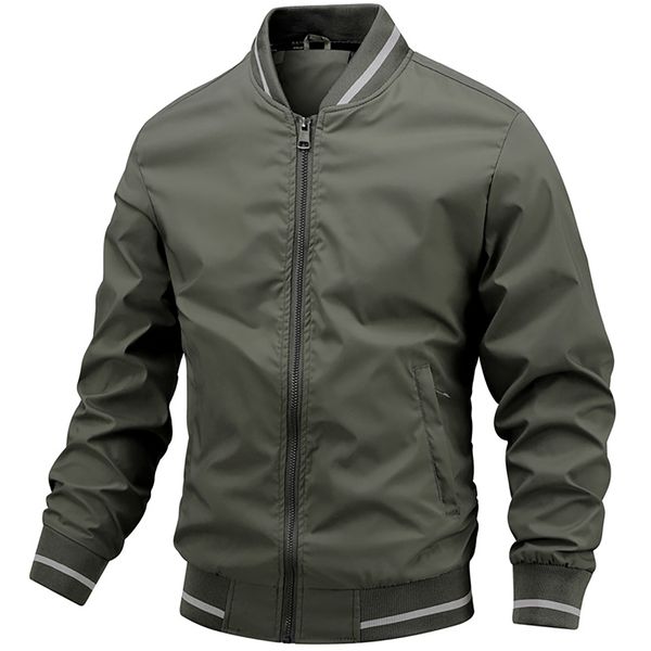 Men's Jackets Casual Bomber Jacket Thin Bomber Jacket For Spring &amp; Autumn