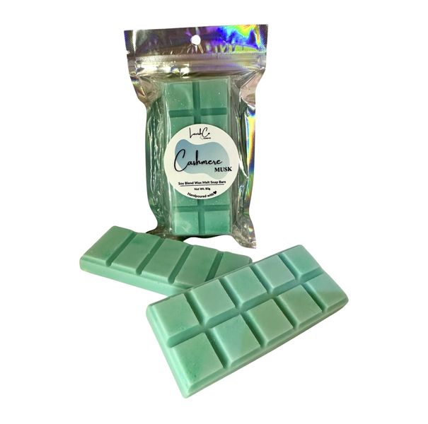 Wax Melt Snap Bars - Cashmere Musk Scented - 80g