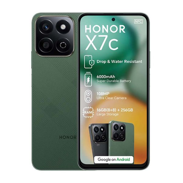 Honor X7c 4G Dual Sim 256GB - Green