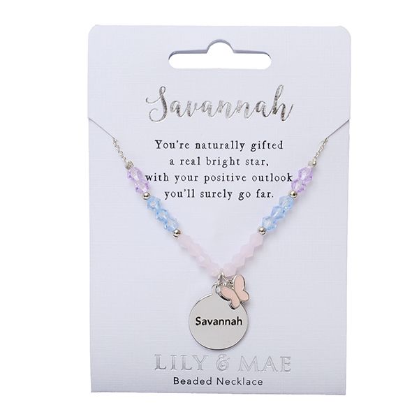 Lily &amp; Mae Beaded Necklace - Savannah
