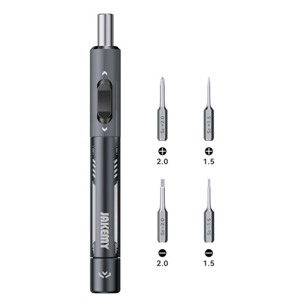 Jakemy JM-8194 Precision 5-in1 Stainless Steel Screwdriver Pen Set
