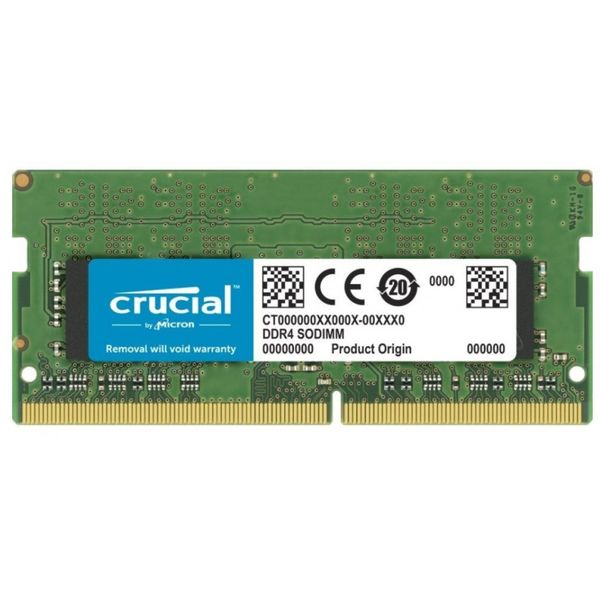 Crucial 8GB DDR4 2666Mhz So-Dimm Single Rank
