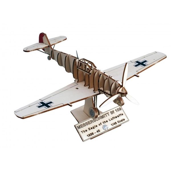 Artesania Latina 1/48 Messerschmitt BF-109 Plane Wooden Model Kit