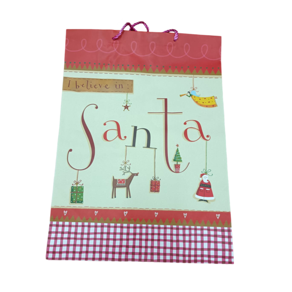 I Believe in Santa Giftbag - Pack of 10