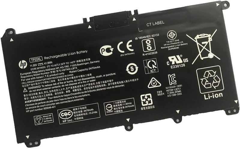Original HP Pavilion 15-CD000, 15-CD Series, 14-BP Series,TF03XL,HSTNN-LB7X