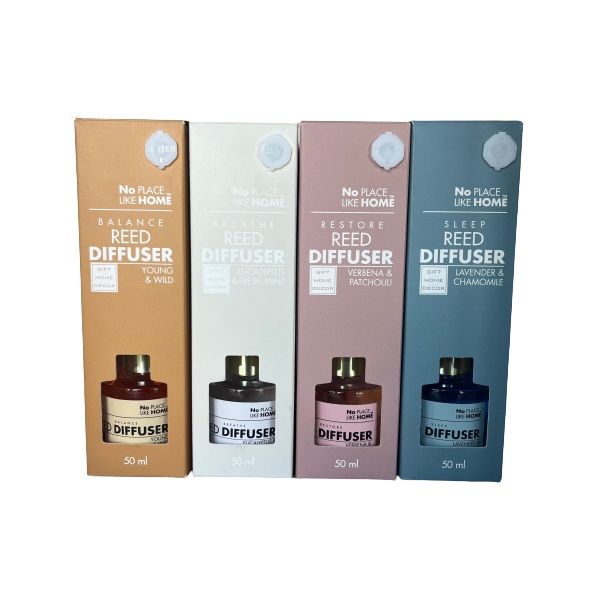 No Place Like Home - Reed Diffusers (Set of 4)