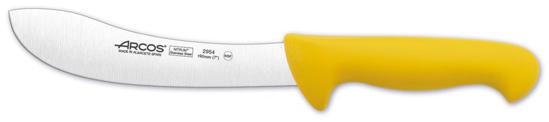 Arcos Skinning Knife 19 cm Blade Yellow Handle