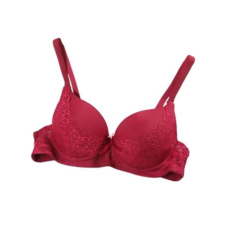 Lovskoo 3Pack Women Plus Size Floral Wirefree Bra Convenient Front Button  Closure Full Coverage Comfortable and Breathable Regular Bra for Mom  Grandma Gift Bra Red M 