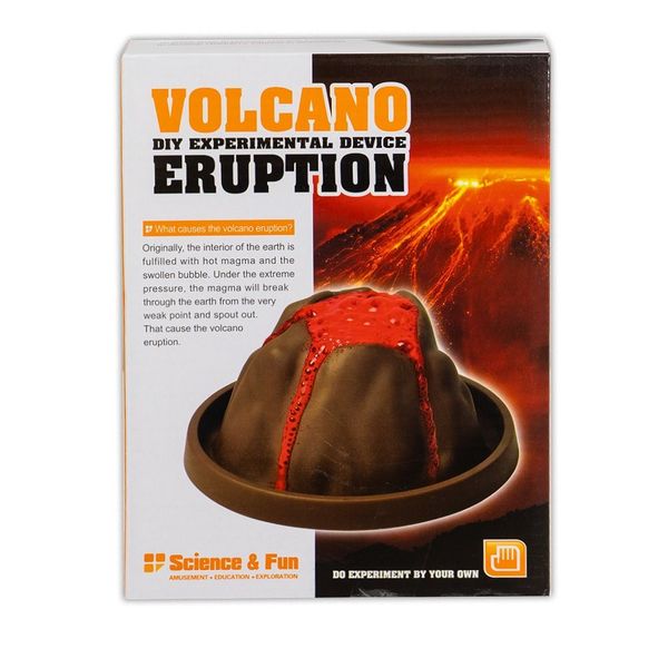 ZYS - Volcano Eruption Kits DIY Science Experiment Educational Kids Toy