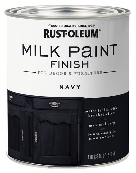 Rust-Oleum Milk Paint Navy 946ml