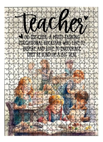 Premium Puzzle - 500 Piece Irregular / 52cm x 38cm Rectangular G3801