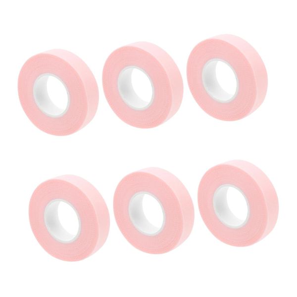 6rolls Eyelash Isolation Tape Non-Woven for Lash Extensions Breathable