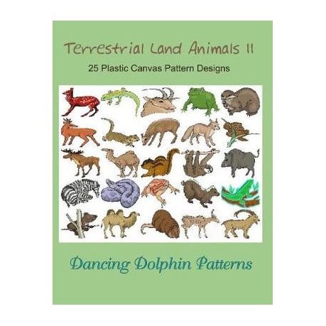 Terrestrial Land Animals 11: 25 Plastic Canvas Pattern Designs | Buy Online  in South Africa 