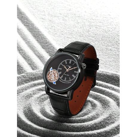 TOMI - Dual Display Mens' Watch - Black | Shop Today. Get it