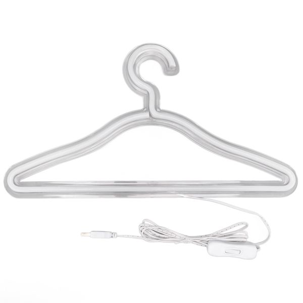 Coat Hanger LED Neon Sign for Room Decoration