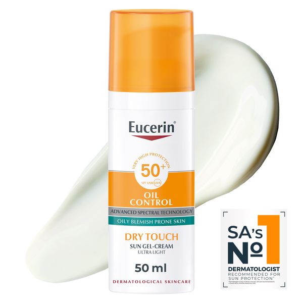 Eucerin Face Sunscreen Oil Control Gel-Cream Dry Touch, SPF 50+, 50ml