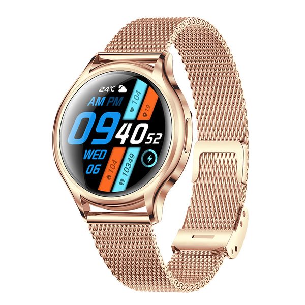 Fashion Smart Watch Women Wristwatch Health Monitoring BT Calling Lady