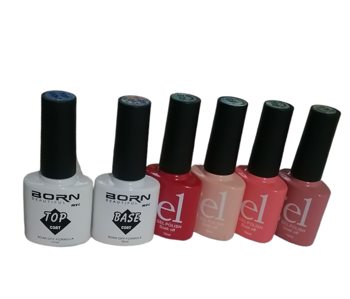 Acquiesce UV Gel Nail Polish Set - 6 Pieces