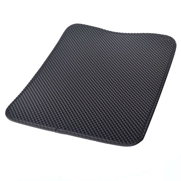 Bark&amp;Bite Cat Litter Mat Waterproof EVA Double Layer, Trapping Litter Box