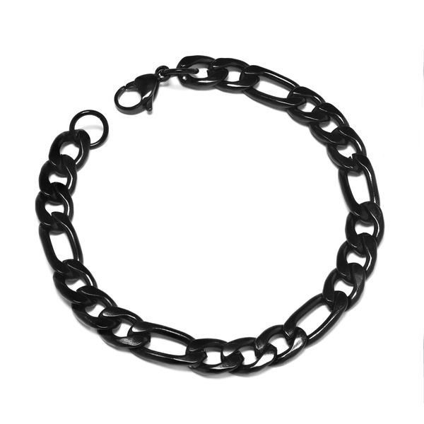 Xcalibur Stainless Steel 21cm Figaro Bracelet