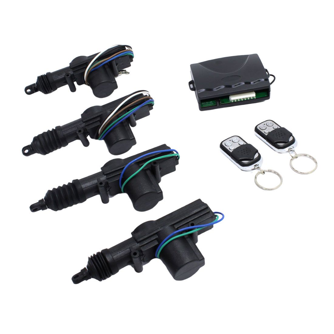 4 Door Automotive Central Locking Kit with Remote