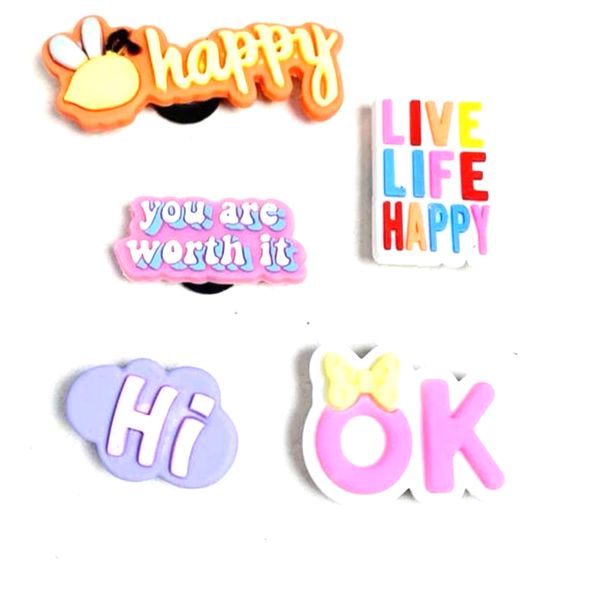 Trendy Jibbitz - 5 Pieces