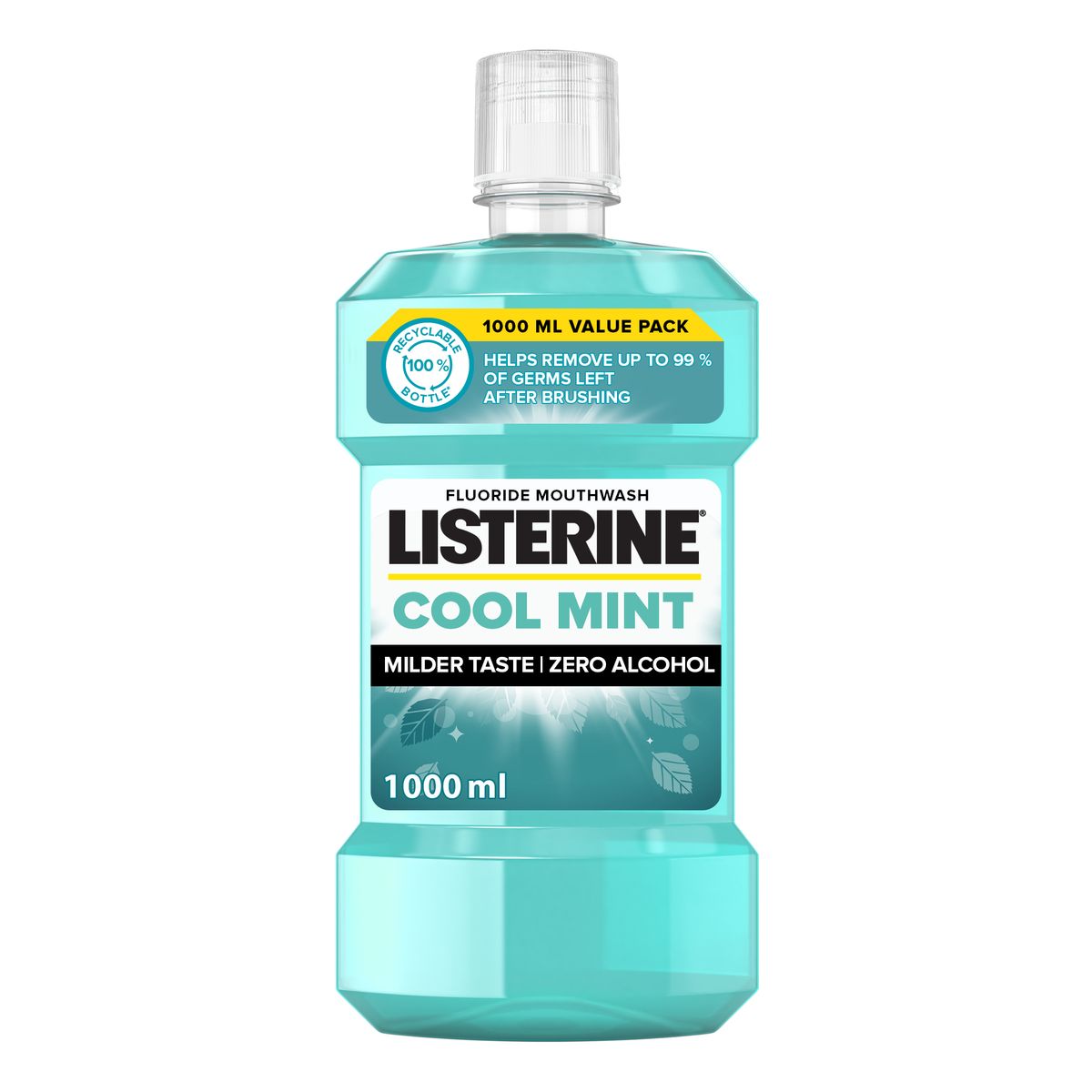 LISTERINE Mouthwash Zero - Mild Mint - 1L | Shop Today. Get it Tomorrow ...