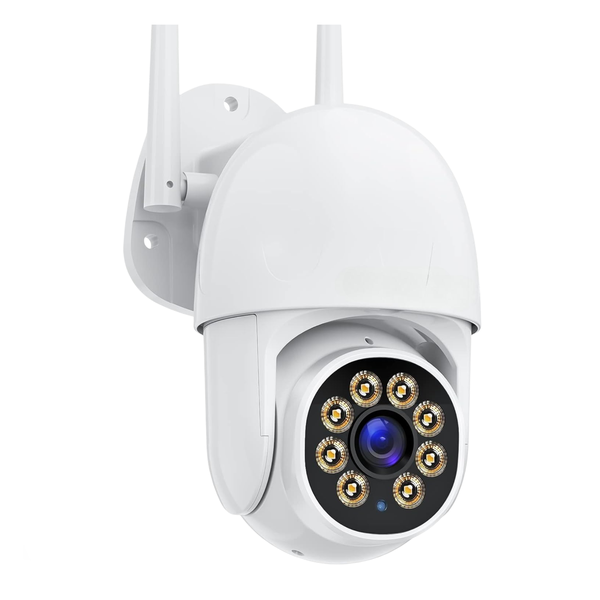Outdoor 1080P-IP Surveillance Camera with Pan and Tilt