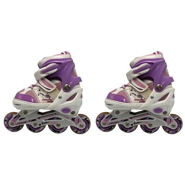 Kid's Adjustable Roller Skate Shoes