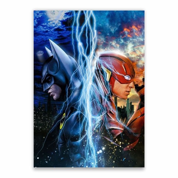 Batman And The Flash Poster - A1