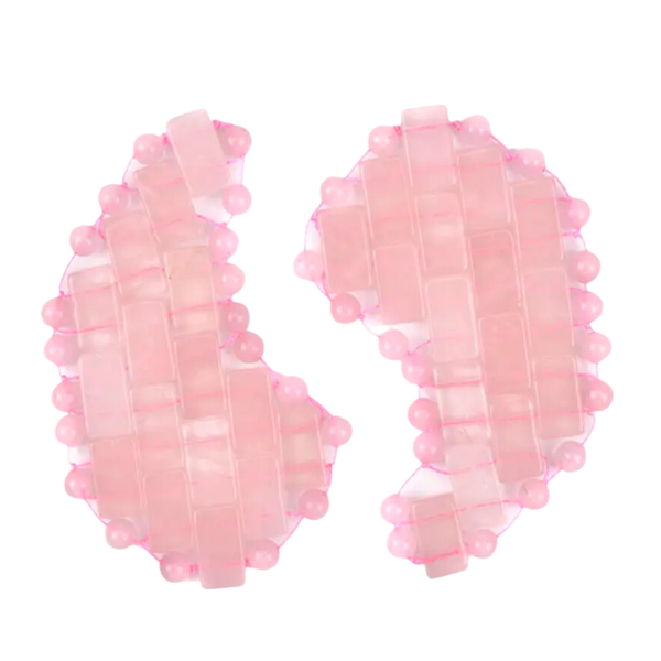 Natural Quartz Crystal Stone Under Eye Mask