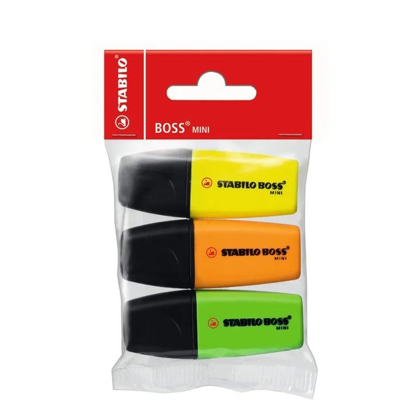 Stabilo Mini Highlighters (Set 3)