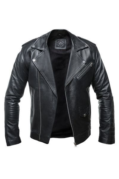 House of LB - Men`s Clyde Genuine Leather Jacket