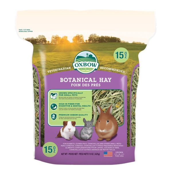 Oxbow Botanical Hay(with chamomile, lavender, lemon balm and clover)(425g)