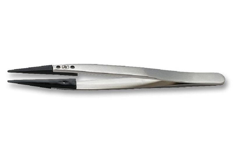 Ideal-Tek (5CPR.SA) Tweezer, Replaceable Tips, Precision, 130mm