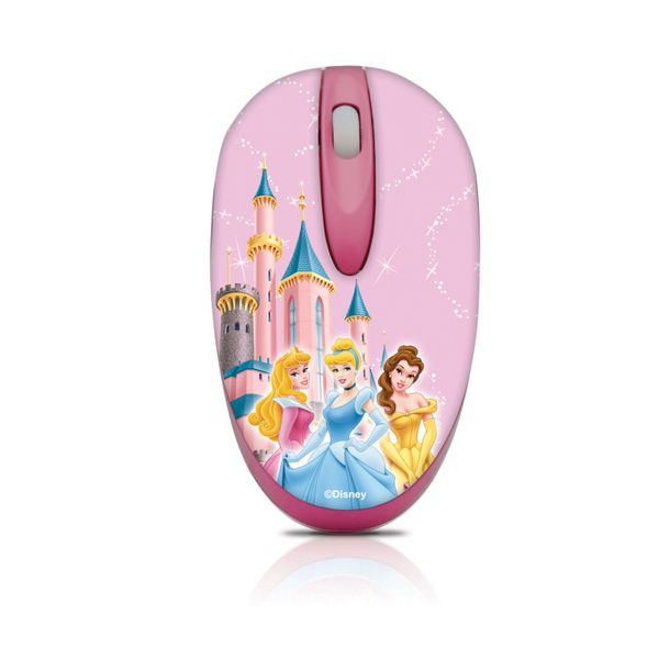 Disney Princess Mini Optical USB Mouse Pink