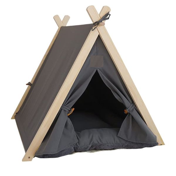 Pet Teepee Tent for Large Dogs Portable Pet 63cm