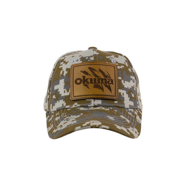 Okuma Fishing Cap - Pixel Camo - Brown/Grey