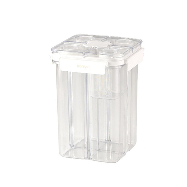 2.4L Four-Sided Lock Airtight Food Storage Container